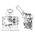 Radar de capteur de boom de la vitesse de la vitesse de la vitesse de la porte automatique